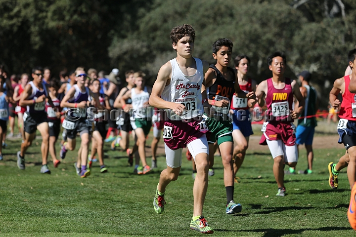 2015SIxcHSD1-039.JPG - 2015 Stanford Cross Country Invitational, September 26, Stanford Golf Course, Stanford, California.